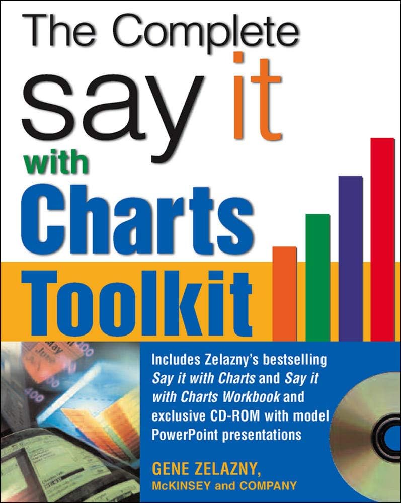 The Say It With Charts Complete Toolkit, Cd-Rom 1st Edition