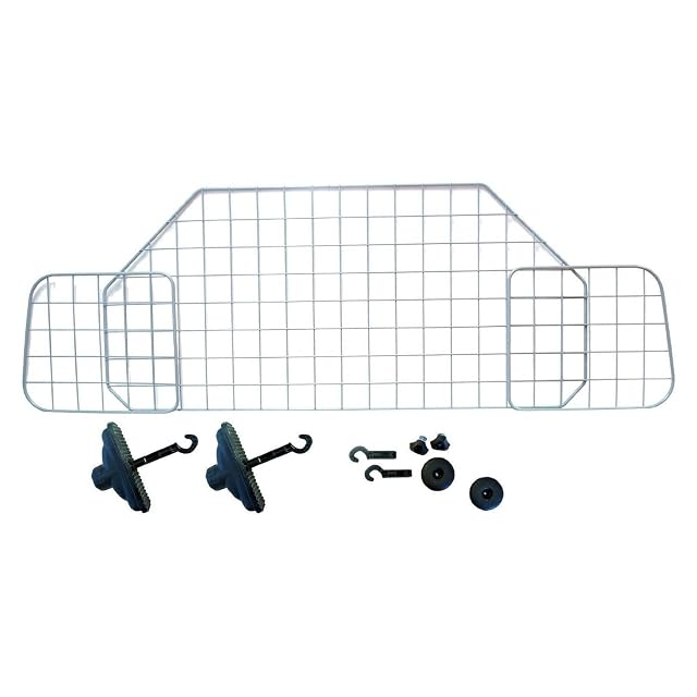 Summit SUM-704 - Reposacabezas de Malla para Perros, Color Plateado metálico