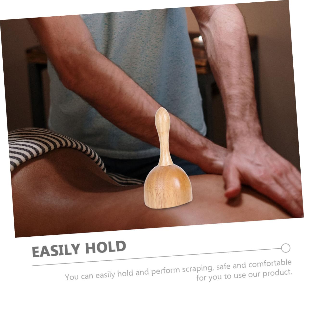 PACKOVE Guasha De Madera Para Masaje Linfático Herramienta Creativa De Gua Sha Ventosas Chinas Para Relajarse