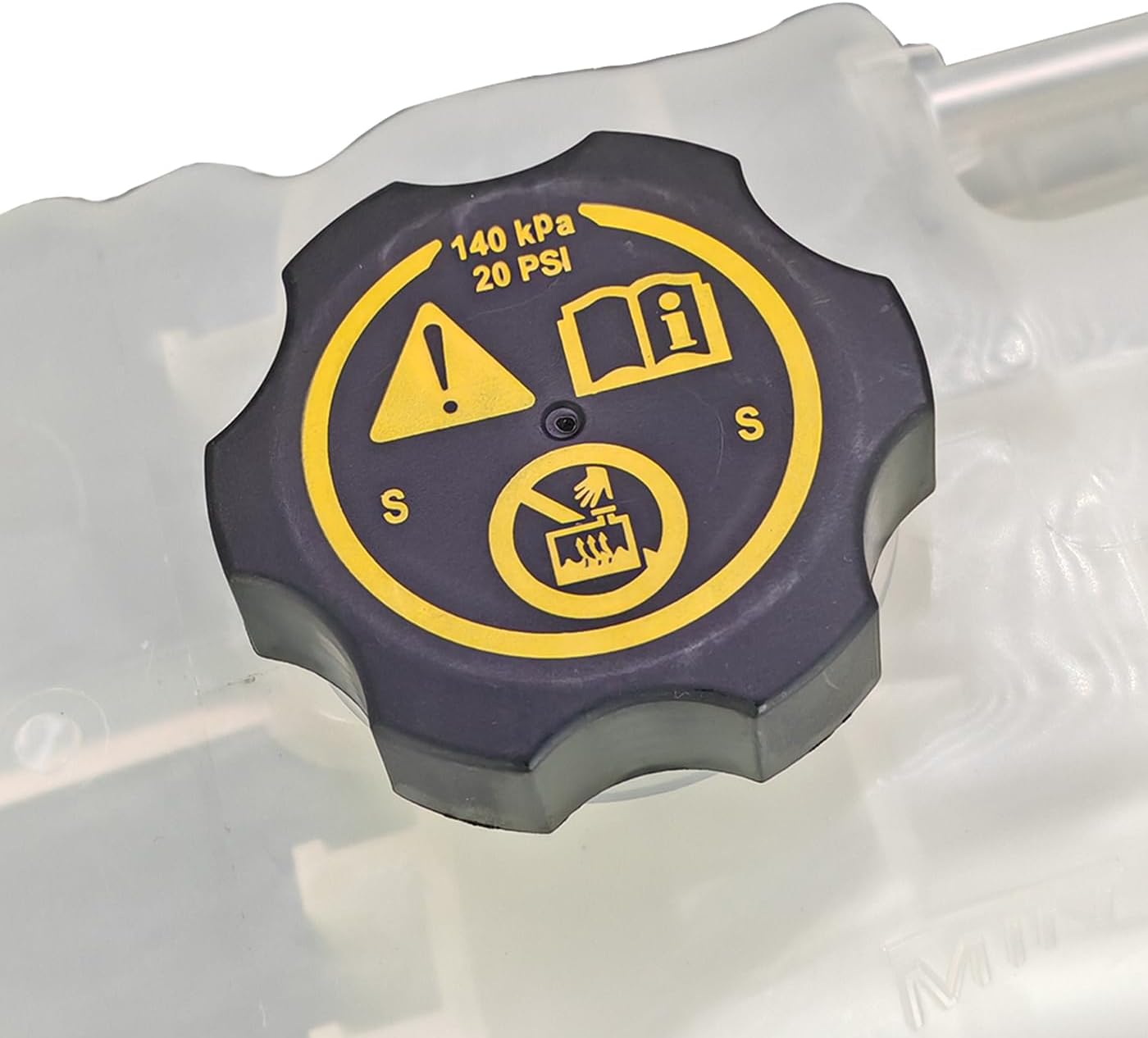 Coolant Reservoir Expansion Tank Kits Fit for 2011-2016 Chevy Silverado 2500 3500, Fit for 2011-2016 GMC Sierra 2500 3500, V8 6.6L Turbo, Replace 603-008 603008