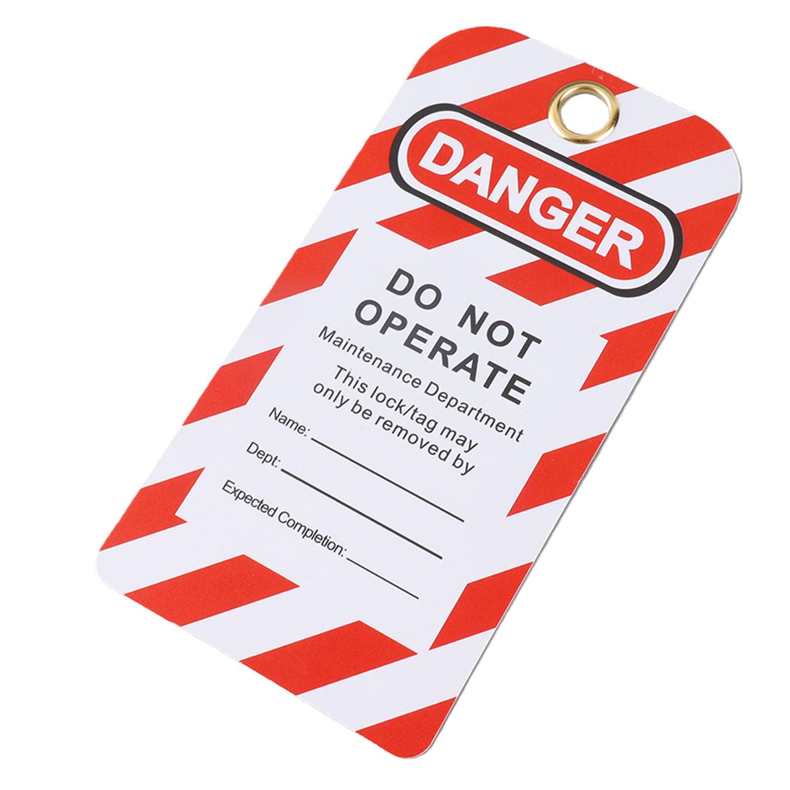 Etiquettes de consignation, 30PCS Etiquettes de consignation Etiquettes de consignation réinscriptibles Etiquettes de sécurité, Etiquettes de danger à ne pas faire fonctionner