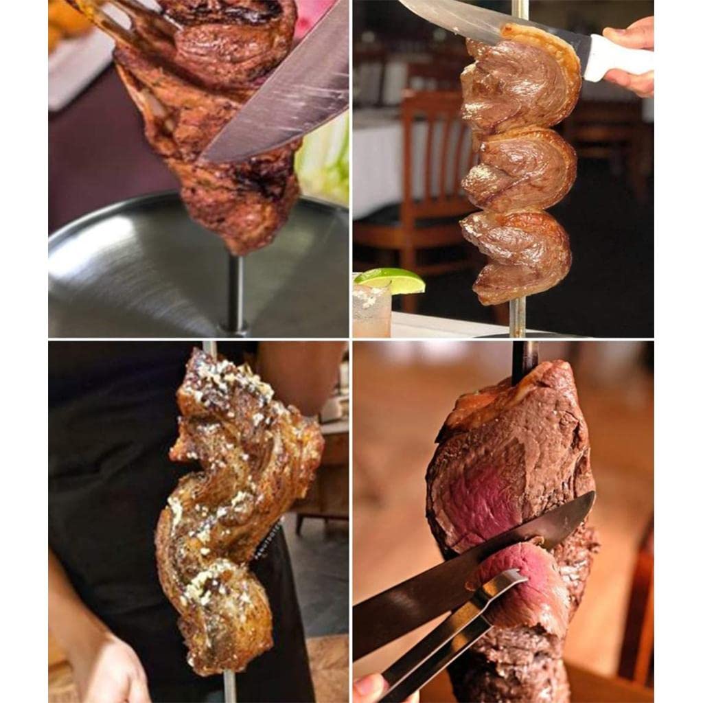 Stainless Steel Vertical Skewer Oven Kebab Spike Stand BBQ Rack Round Amazon.in Garden & Outdoors