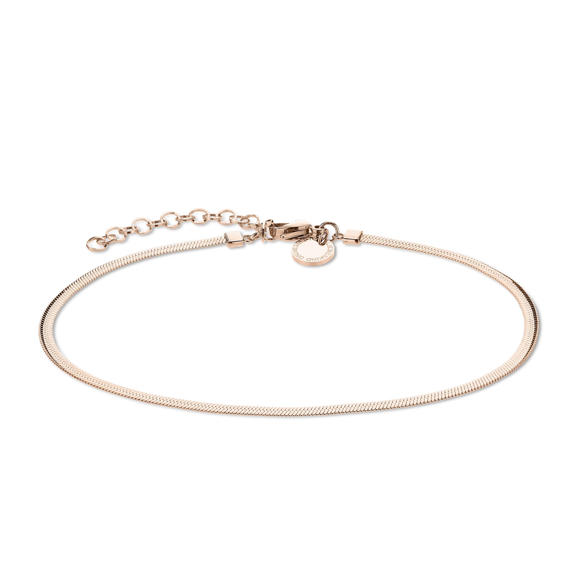 Liebeskind Berlin Ankle Chain LJ-1747-A-27 in Stainless Steel IP Rose Gold