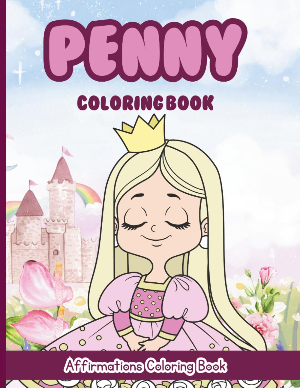 Penny Coloring Book: Affirmations Coloring Book, A Creative Journey of Positive Empowerments