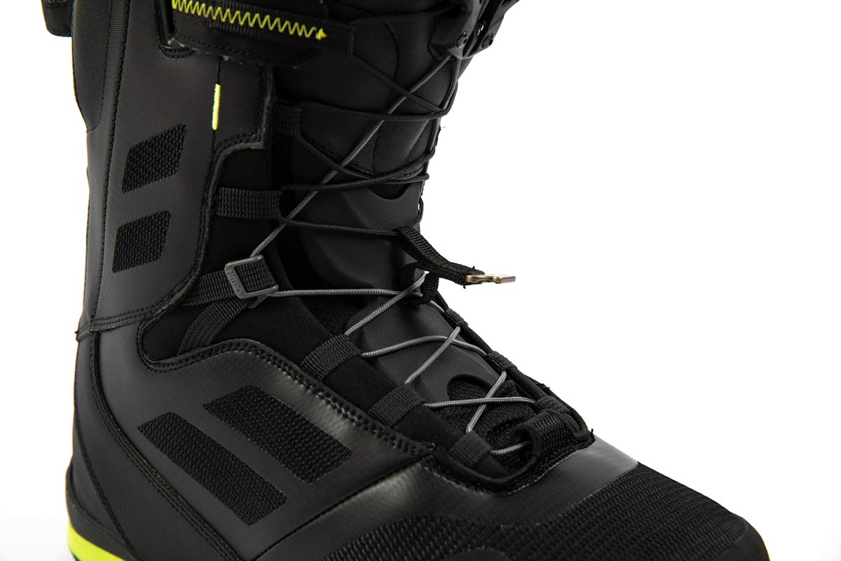 Nitro Snowboards Incline TLS Buty snowboardowe, Mężczyźni, Black-Lime, 250