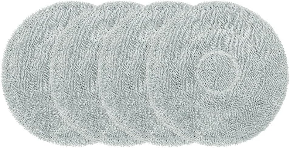 Microfiber Mop Cloth Kit Compatible with For Deerma DEM X70 Vacuum Cleaner, Washable and Reusable Mop Pads for Floor Cleaning, Available in 4 or 10 Pieces (4 PACK)