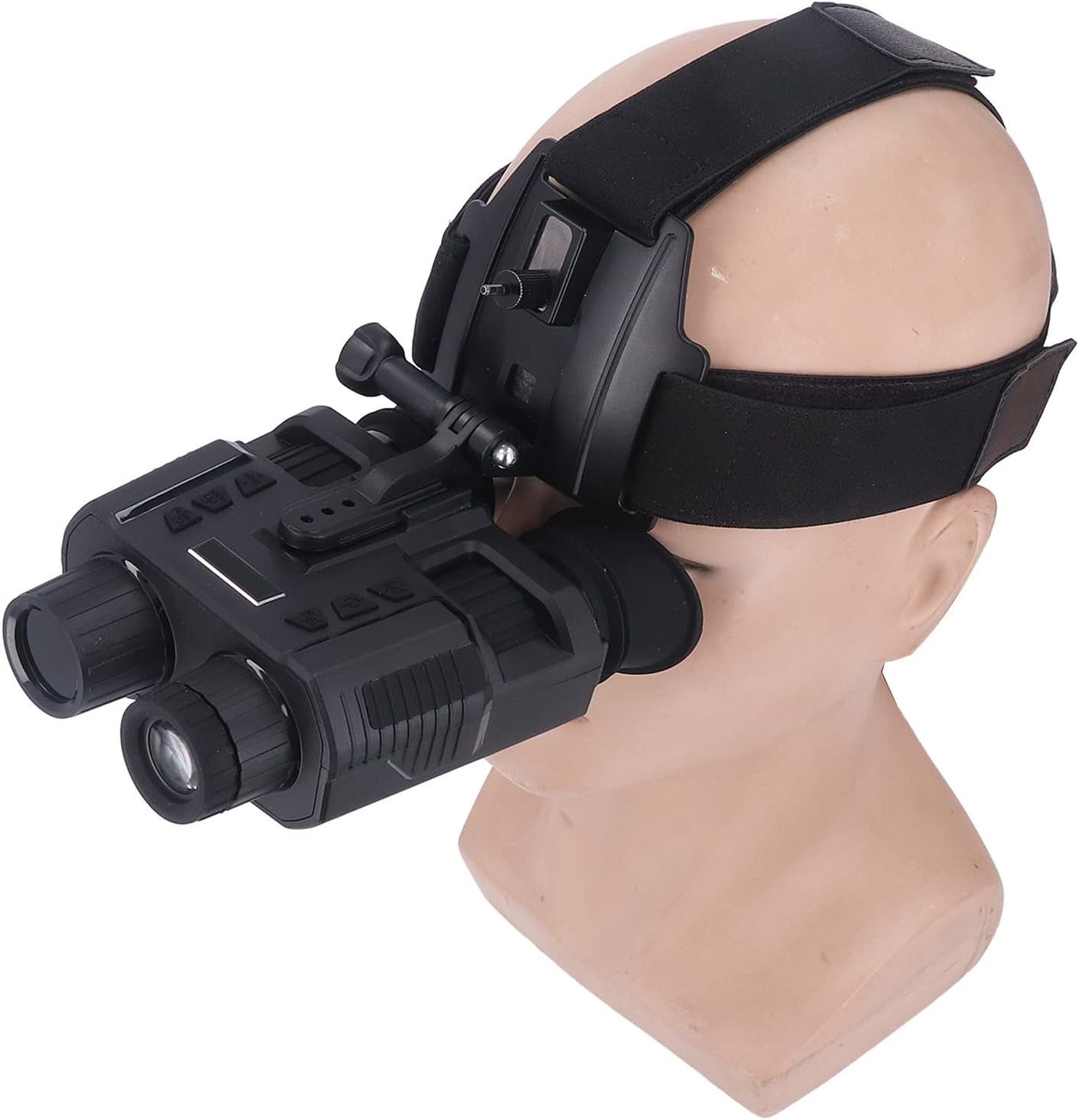 Night Vision Goggles, 4K FHD Head Mounted Digital Night Vision Binoculars, 1.4in TFT HD Viewing Screen, 8X Digital Zoom, 250M View in Darkness, Recording Function, for Hunting, Wildlife Watching