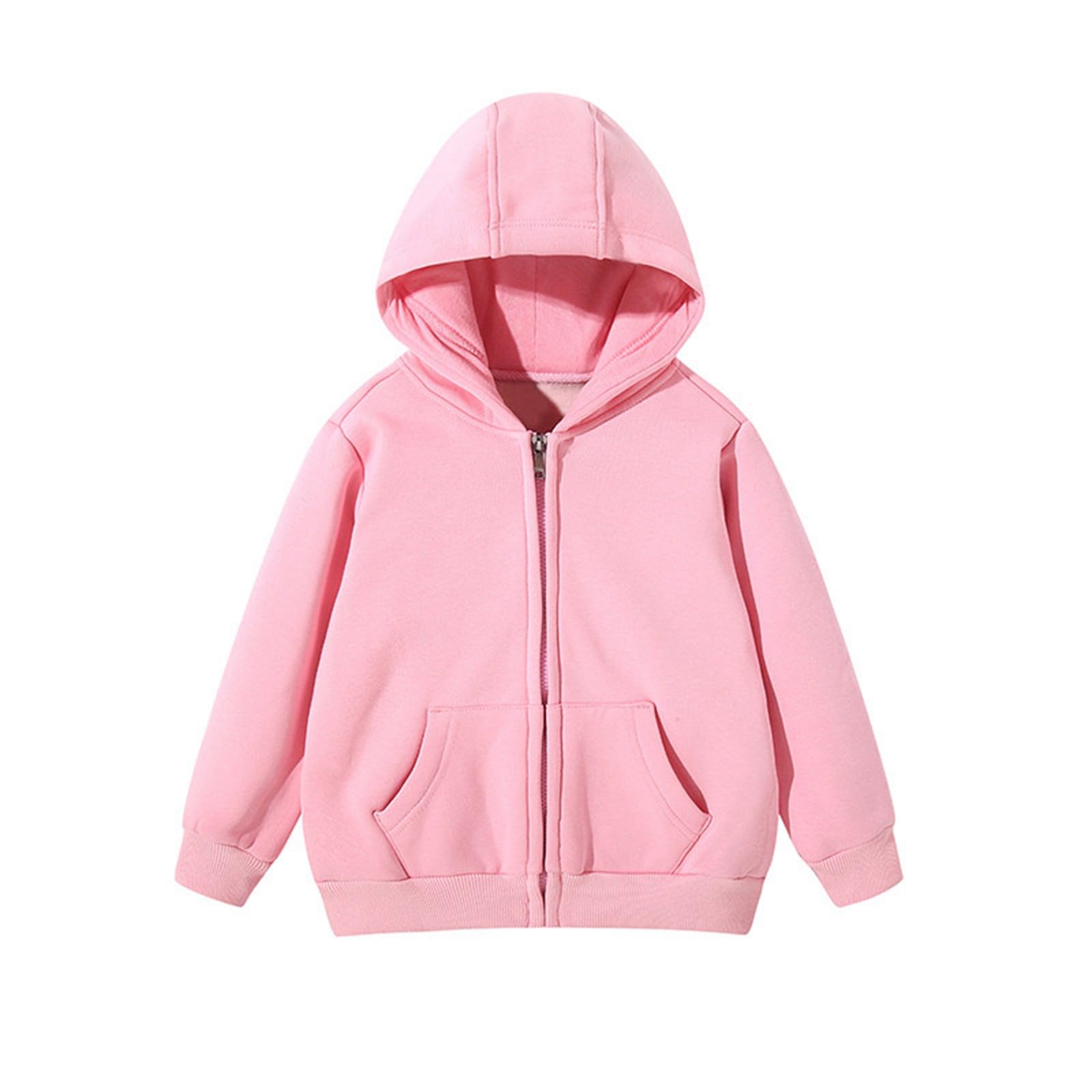 Chaqueta polar con capucha para niñas, sudadera informal, bolsillo canguro y orejas de oso, suave y cálida, abrigo de invierno acogedor para niños pequeños, ideal para frío.