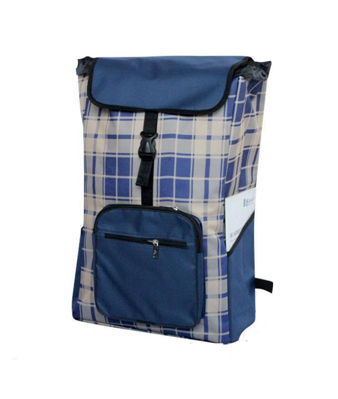 QICBYING Trolley Replacement Bag - 47L Foldable Oxford Cloth Waterproof Storage Bag, For Grocery Shopping, Supermarkets, Picnics, Travel