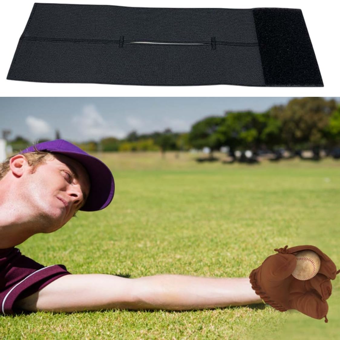 Baseball Glove Wrap Baseball Mitt Shaper Softball Mitt Shaper Elastic Elastic Pocket Maker Baseball Glove Strap 2pcs