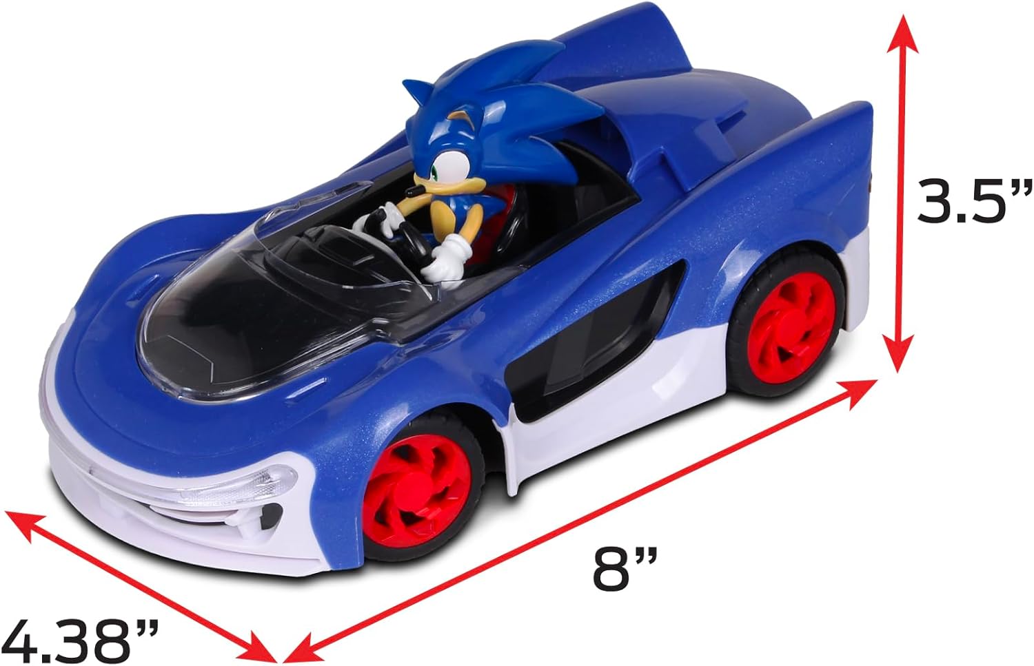 NKOK Sonic Racing CrossWorlds: Sonic the Hedgehog 2.4GHz RC