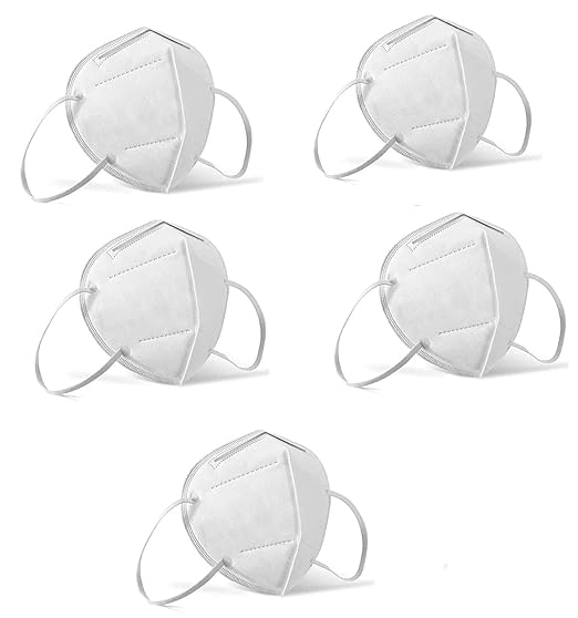 Bionicaid Anti Pollution, Reusable, Non-woven Protective Layer Face Mask N95 Mask Washable N95 Mask Protection mask respirator Mask combo pack 5 layer mask for men women kids Fabric mask (5)