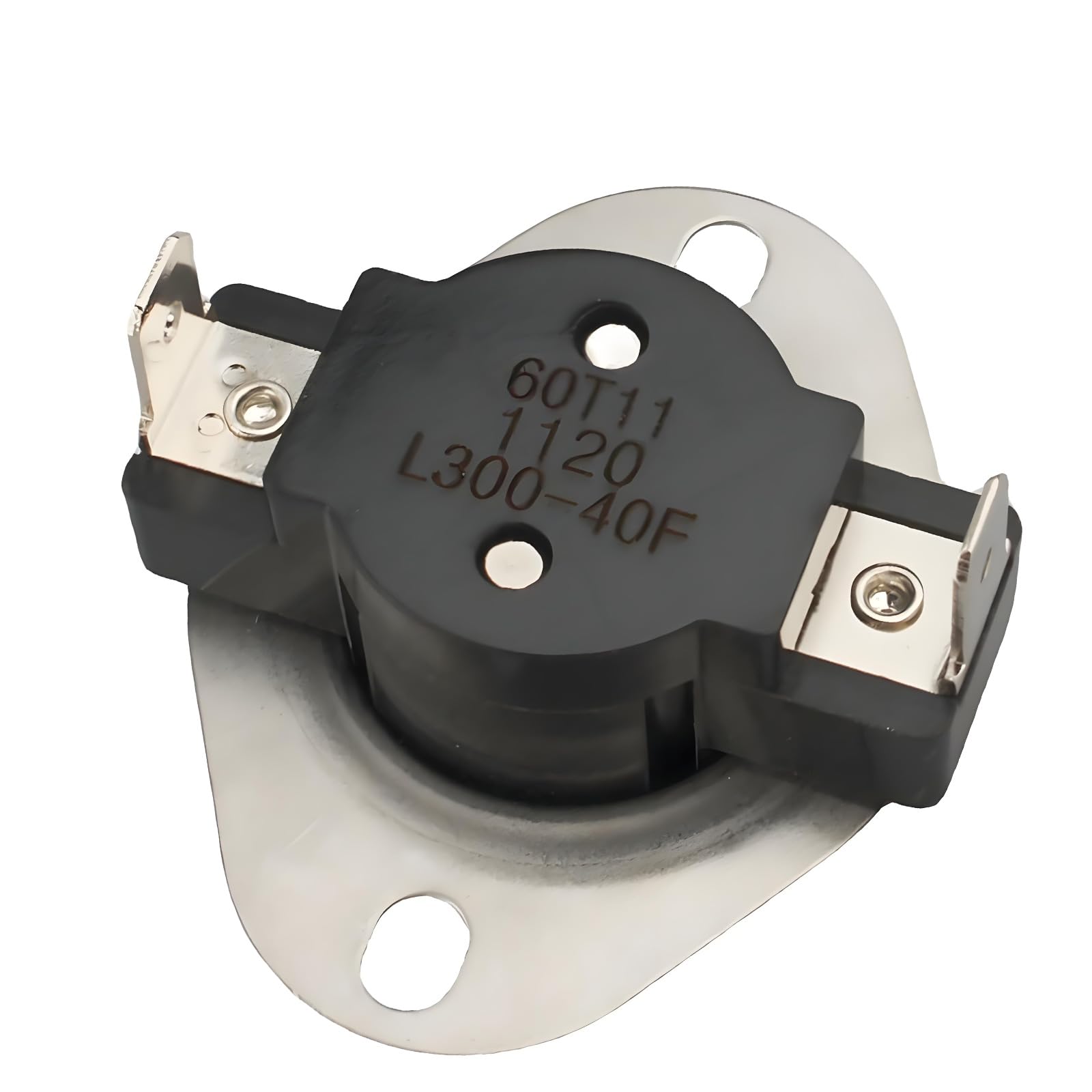 Elnwnnkc 40F High Efficiency Thermostat Control for WE4M80 312487 Dryer Limit Switcher Consistent Accessories Stainless Steel