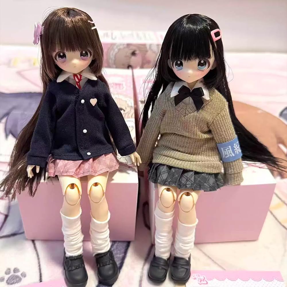 Serie No Toques Mi Flequillo Colección Especial de Muñecas BJD (Single Box) | 1/6, Figuras de Acción, Juguetes, Modelos de Dibujos Animados, Regalos