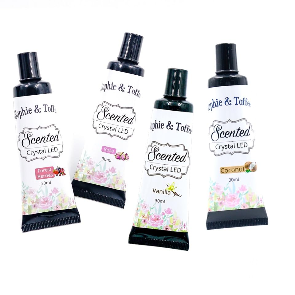 SOPHIE & TOFFEE Coconut Scented Crystal LED Resin (30ml)