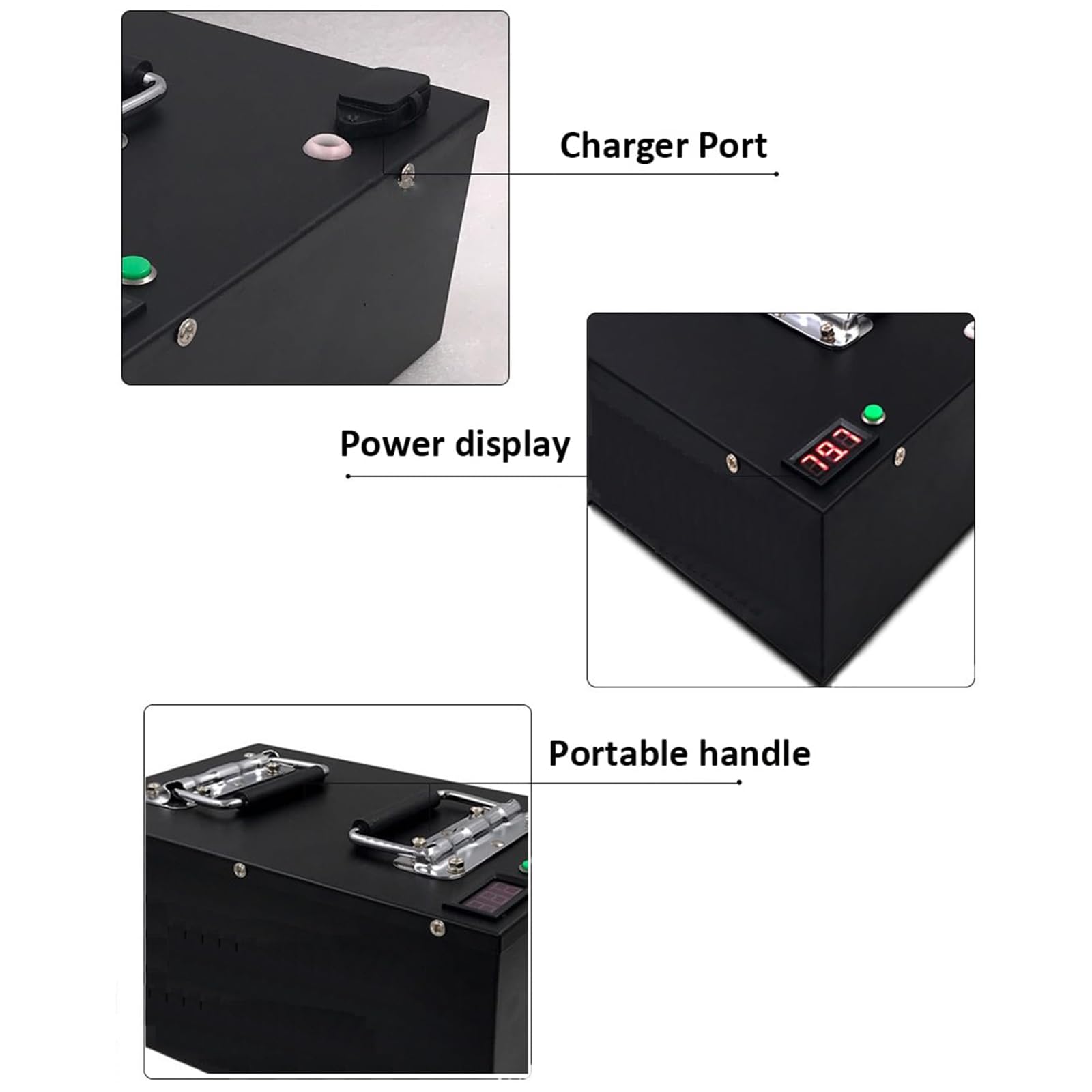 Amazon.co.jp: FREEDOH 72V 電動バイクバッテリー 60V リチウム