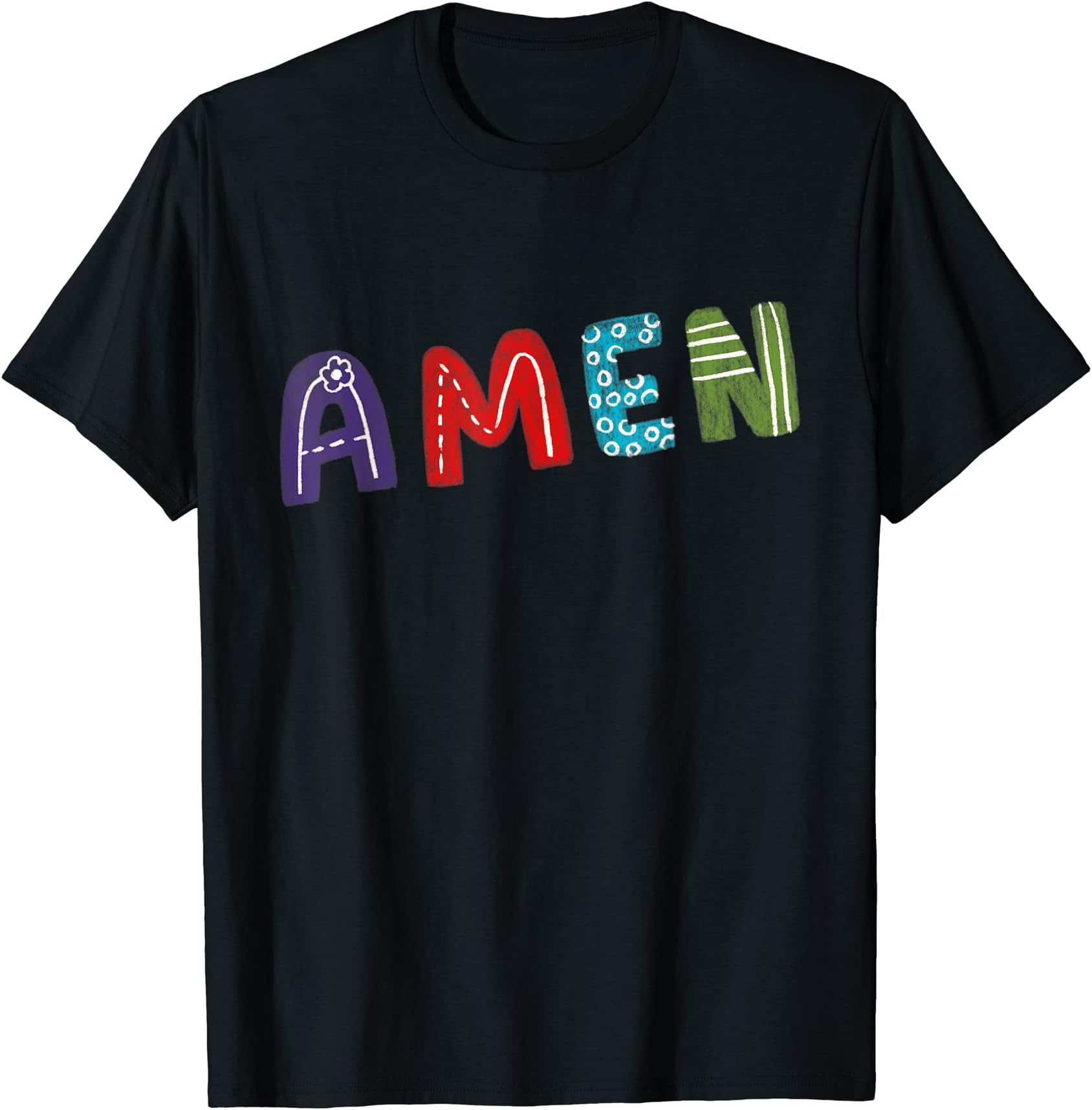 Blessed Inspirational Christian GiftsAMEN Inspirational Christian T-Shirt