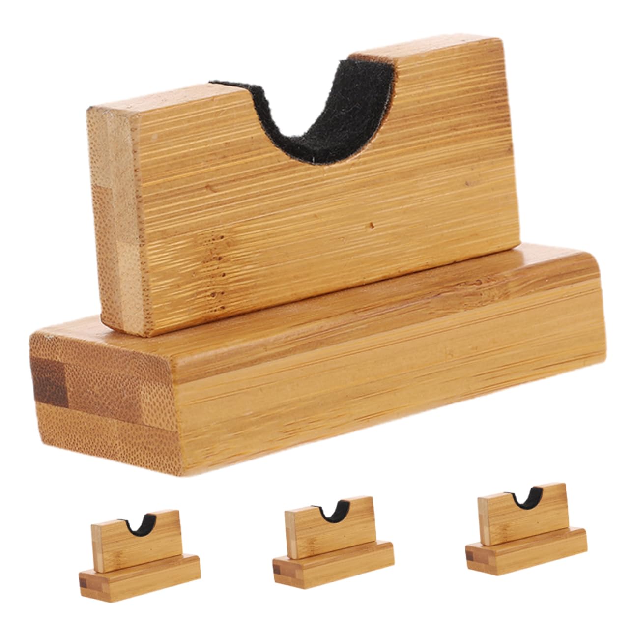 KICHOUSE Sturdy Wooden Bat Holder Baseball Bat Organizer Bat Display Case for Bats Wall Mount