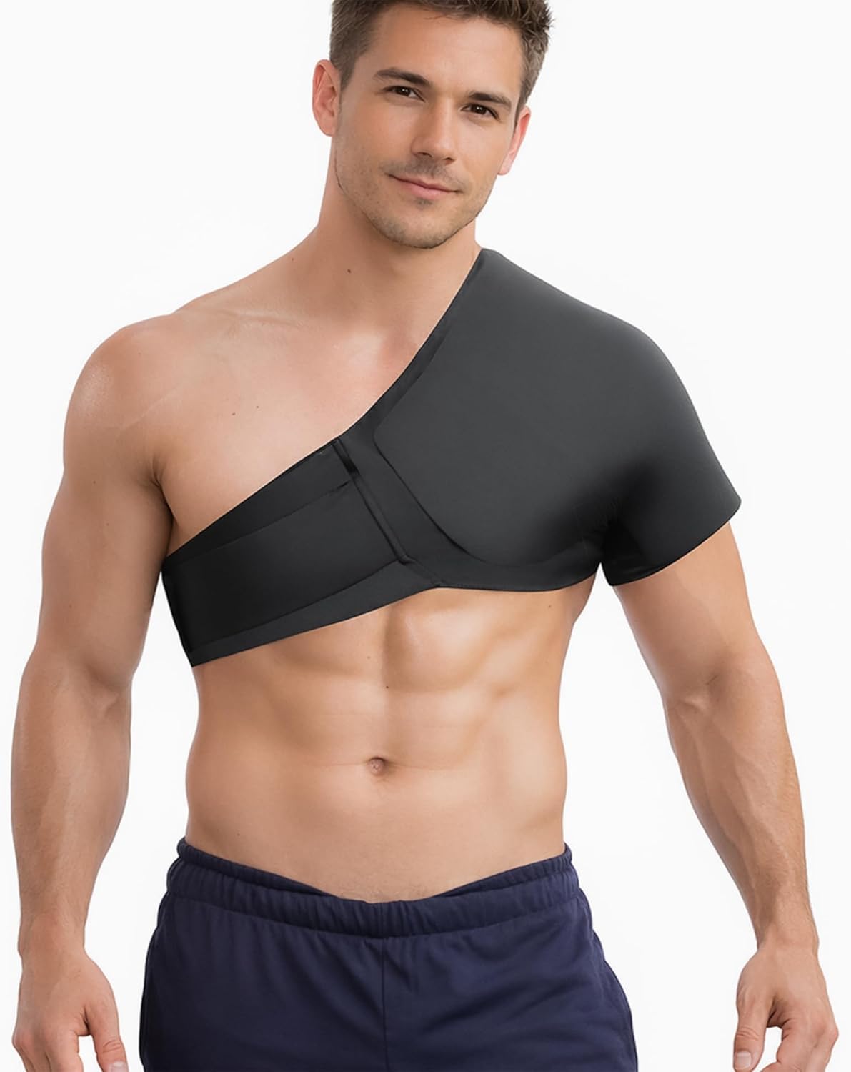 Rapid Relief Reusable Hot & Cold Compression Shoulder Wrap – Adjustable Hydrogel Therapy for Shoulder, Neck & Arm Pain Relief