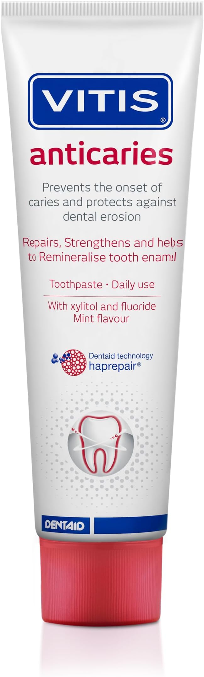 DENTAID Vitis – Anticaries Toothpaste,Black