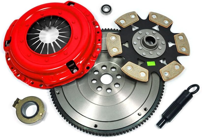 EFORTISSIMO Stage 4 Clutch Kit with Heavy-Duty Flywheel for 1987–1988 Nissan Pathfinder 2.4L