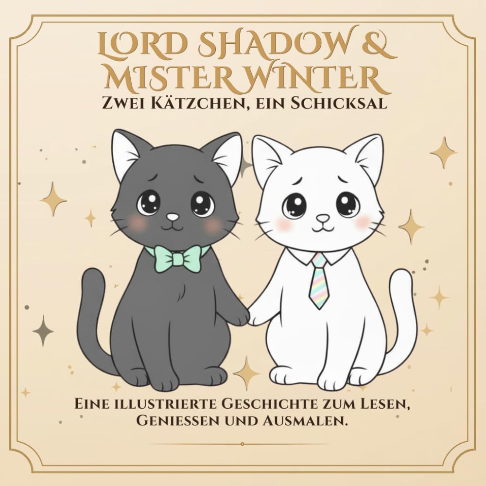 Lord Shadow & Mister Winter: Eine Geschichte, um Liebe und zweite Chancen zu malen (Lord Shadow & Mister Winter – Mehr als nur ein Malbuch.)