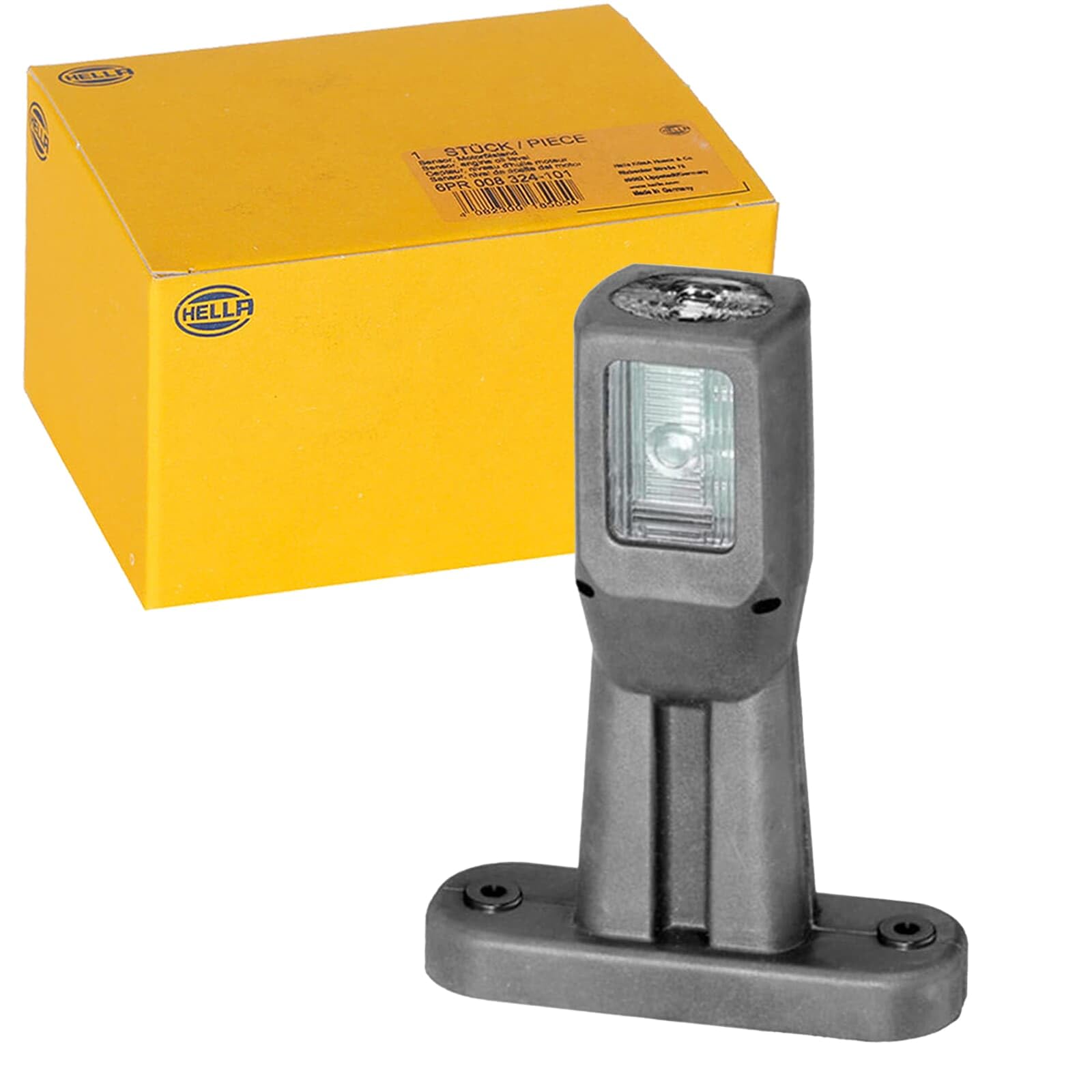 HELLA 2XS 011 768-021 Marker Light - LED - 12/24V - Cable: 500mm - Plug: EasyConn - 2-pin connector - left/right/Lateral Mounting