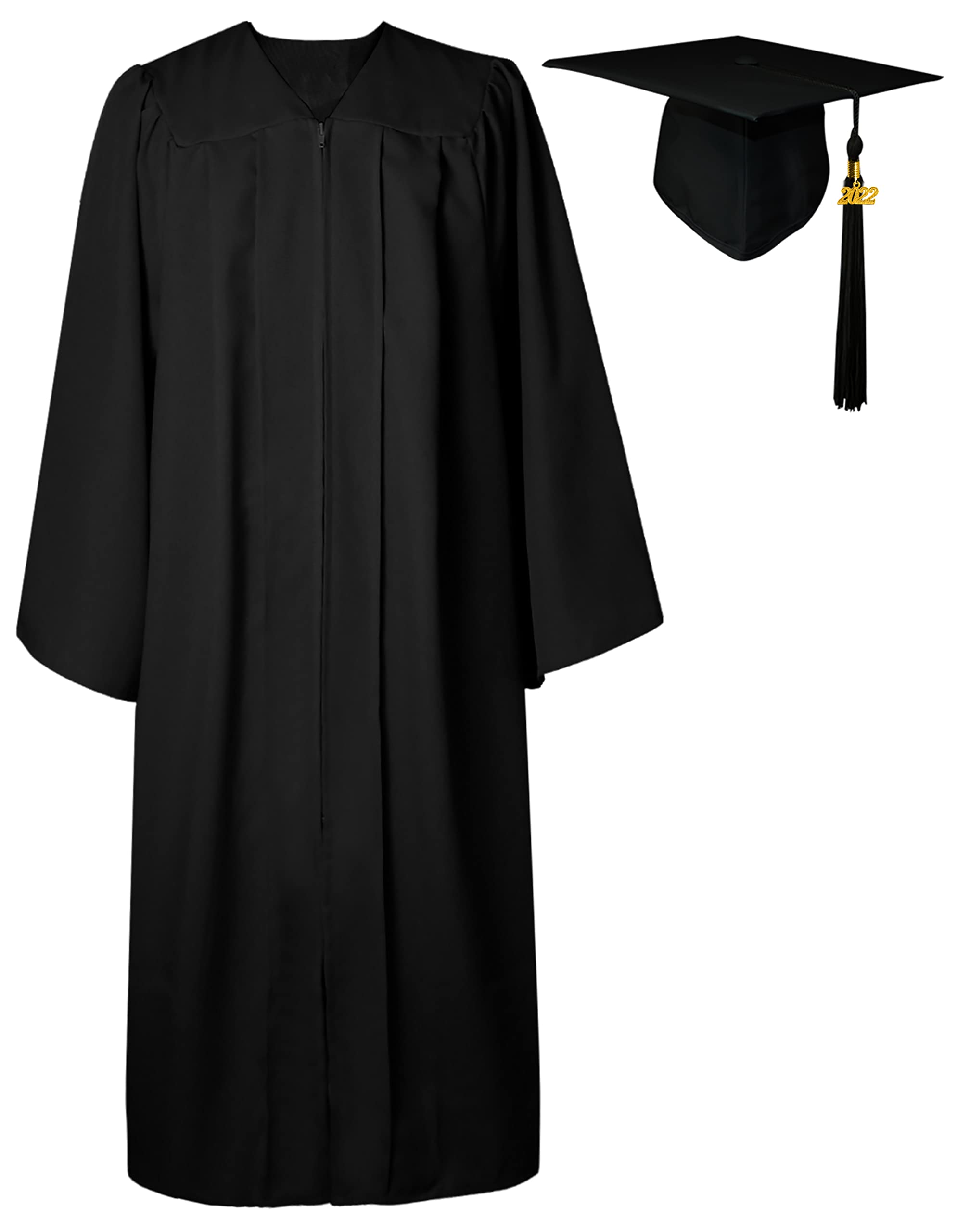 Buy Matte Graduation Cap And Gown 2022 Set Bulk With Tassel For High  Buy Matte Graduation Cap And Gown 2022 Set Bulk With Tassel For High