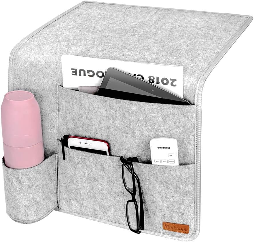 SIMBOOM Felt Bedside Storage Organizer