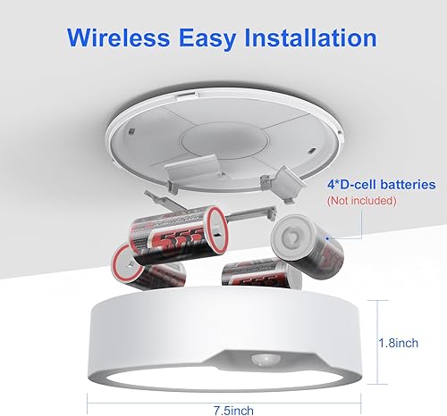 Miniatura 5 de KEPLUG Flush Mount Ceiling Light24W RGB Ceiling Light Fixture with Remote Control Bluetooth AppDimmable Led Ceiling Light 3000K-6500K12Inch Round