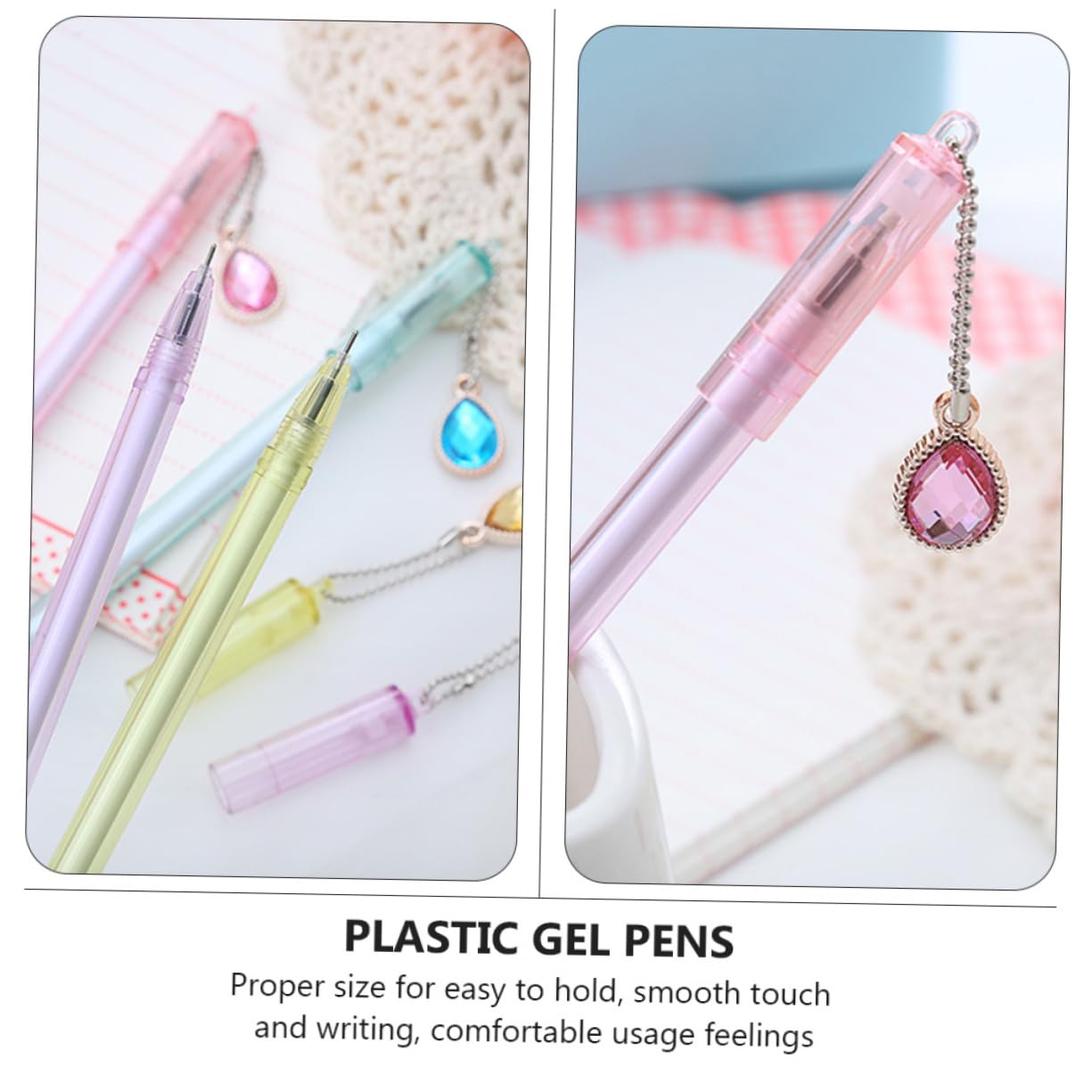 LALAFINA 30pezzi Penna Gel Creativa Per Studenti Stile Misto Design Accattivante e Comfort Di Scrittura Per Scuola e Ufficio