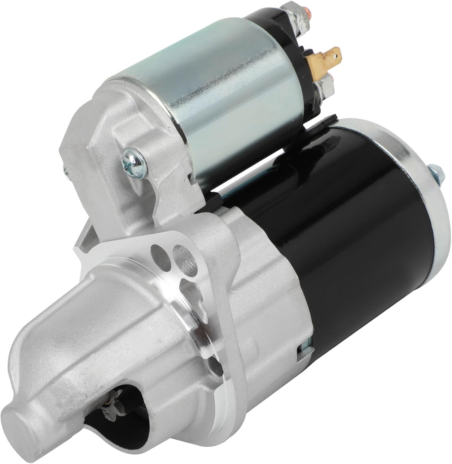 SCITOO Starter Motor 19066 for Suzuki for Grand Vitara 2.4L 2009-2013 for Suzuki for Kizashi 2.4L 2010-2013 for SX4 2.0L 2010-2013 for SX4 Crossover 2.0L 2012 12V 1.4kW CW 8-Tooth Pinion PMGR