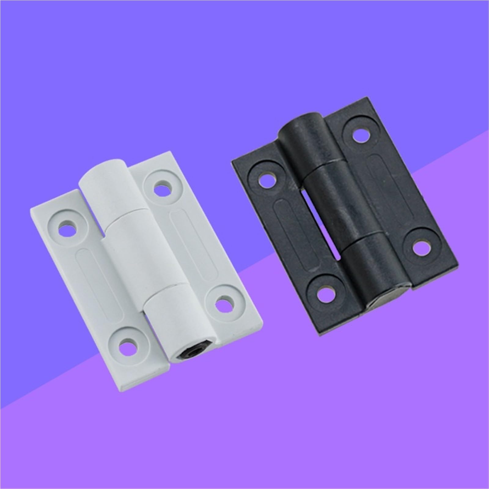 Charnière plastique couple réglable noire pour stopper les portes qui claquent