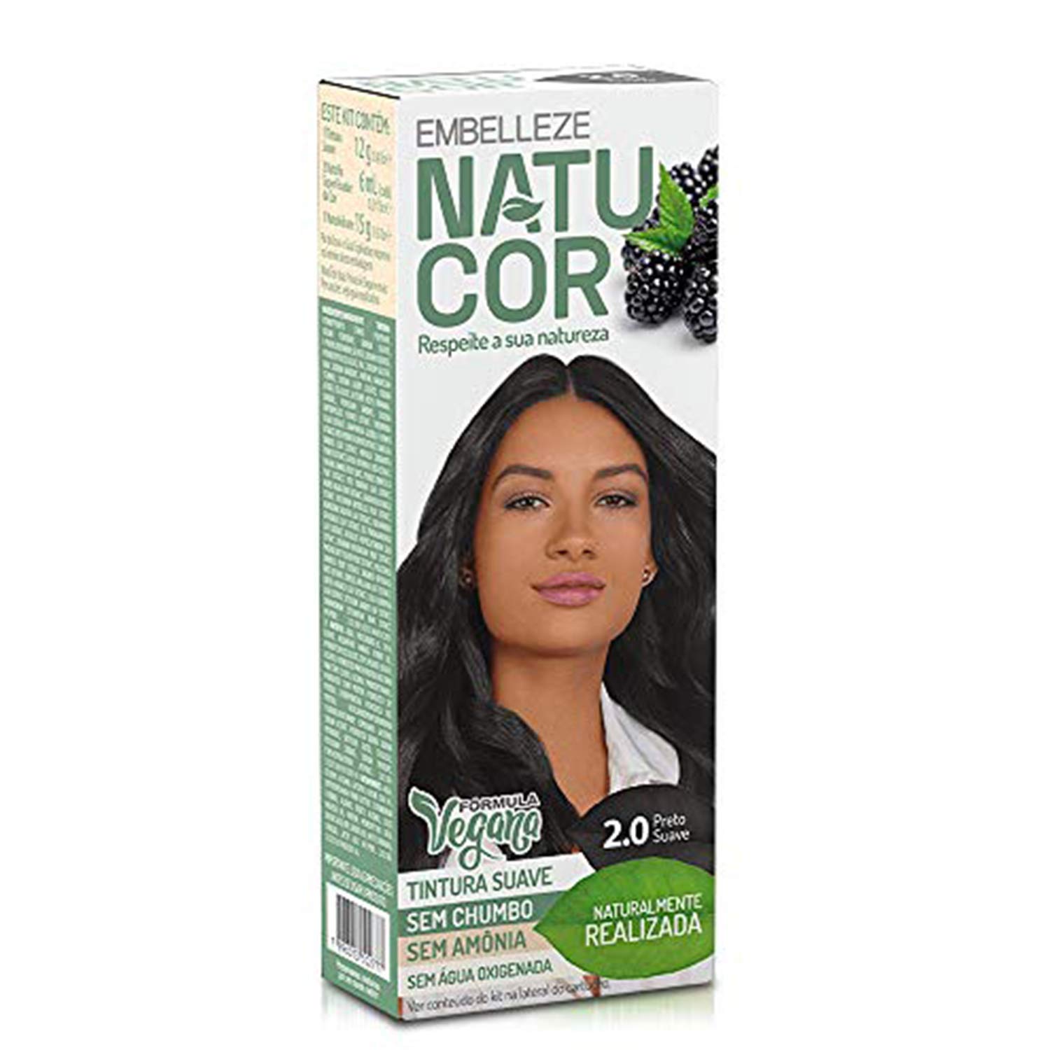 Natucor Vegan Formula Hair Color (Color 2.0) Leadfree