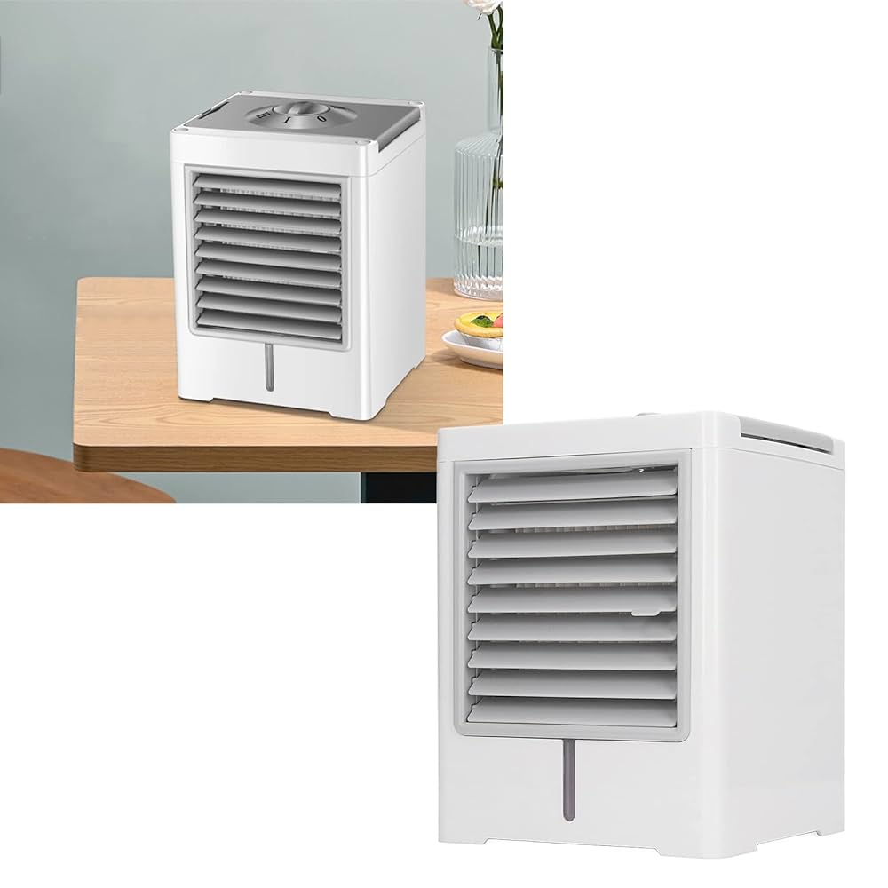 ❣️✨️未使用✨️N/AポータブルエアコンUSBエアクーラースプレー加湿器冷却 Amazon.co.jp: 蒸発式エアクーラー 充電式 小型エアコン