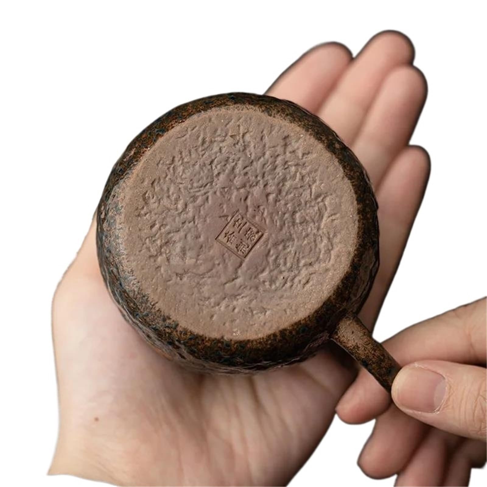 Ręcznie robiony zestaw do herbaty dla dorosłych 180 ml szorstka ceramika Kung Fu czajnik do herbaty starożytny design przenośny czajniczek detive stare zestawy do herbaty z błotem skalnym (pe A)