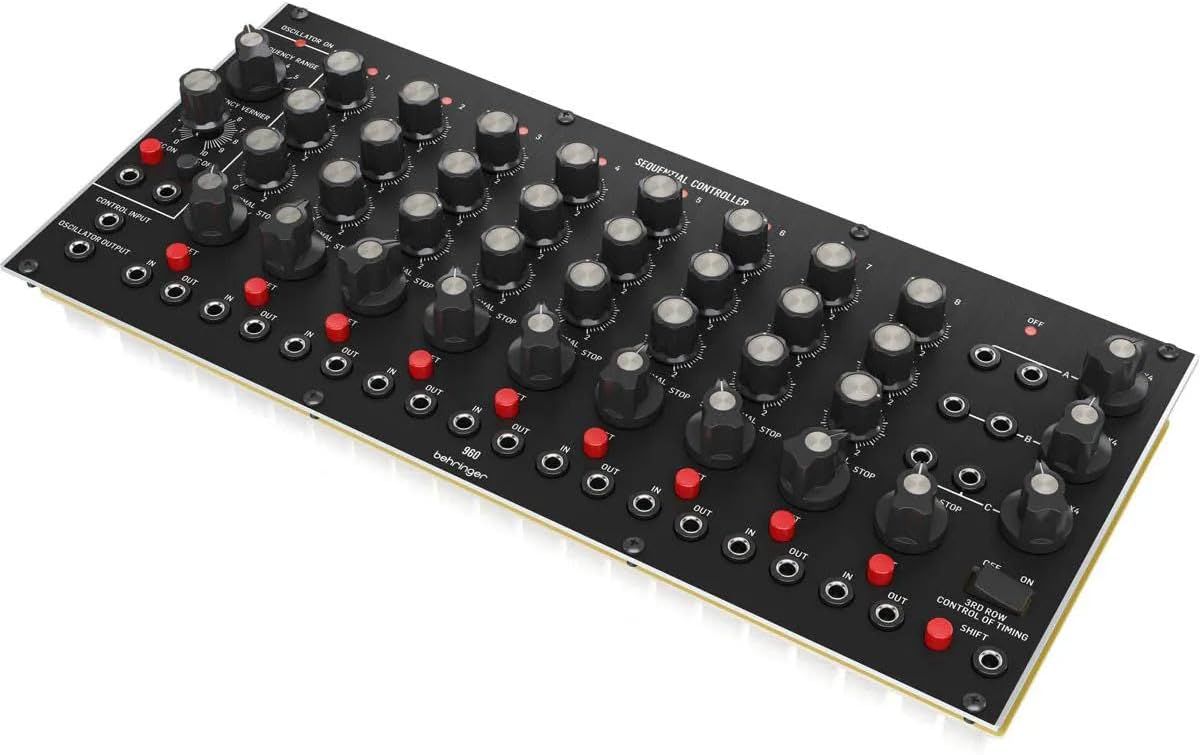 Behringer 960 SEQUENTIAL CONTROLLER Legendary Analog Step Sequencer Module for Eurorack