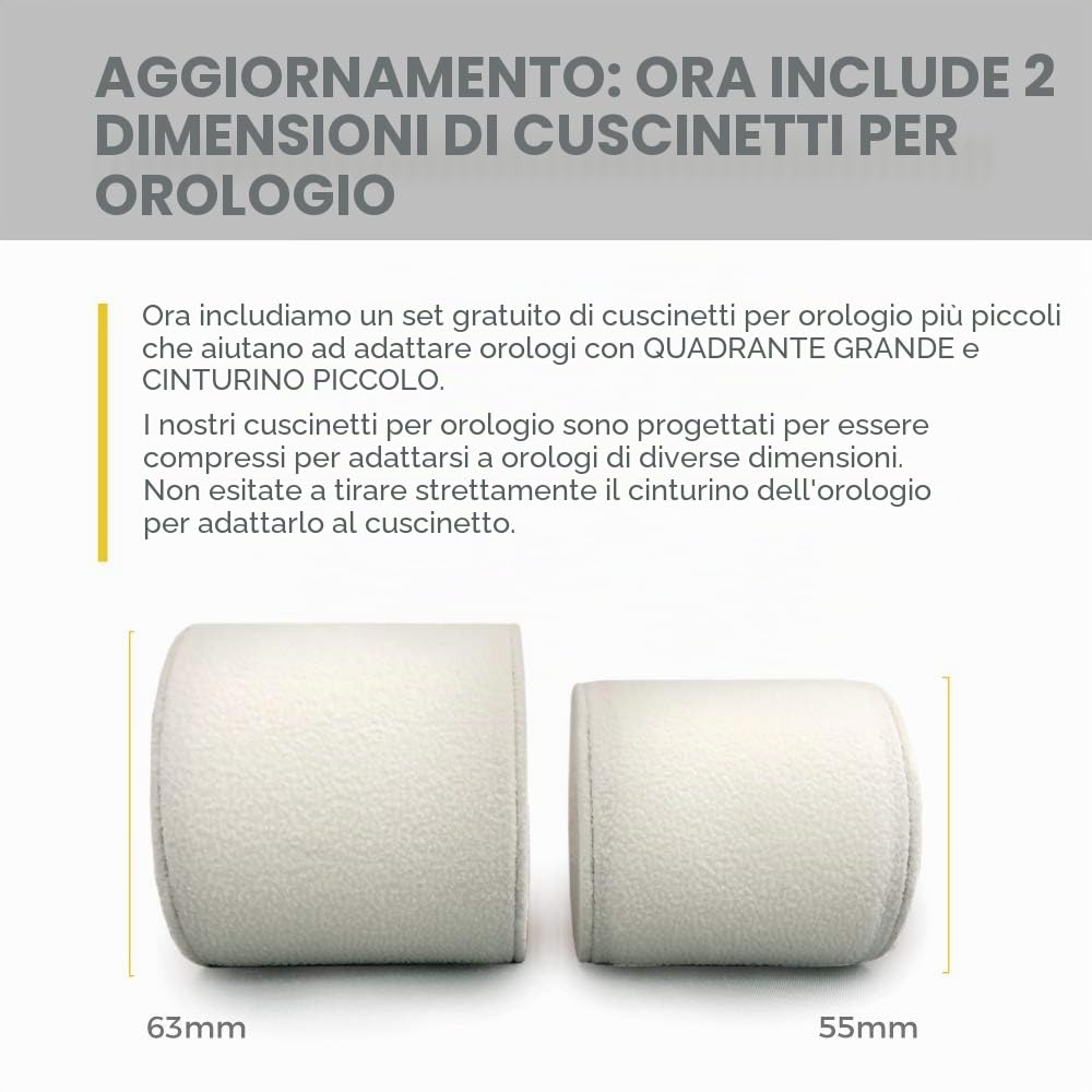 CASE ELEGANCE Organizzatore in Ecopelle Nera Classica per Orologi - Custodia Premium da Viaggio per Uomo: Scatola con 3 Scomparti - Design Elegante e Raffinato