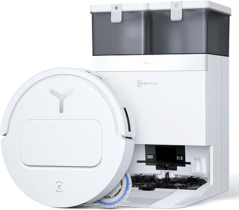 ECOVACS DEEBOT T50 Gen2 aspirateur robot serpillière extensible station auto-vidage