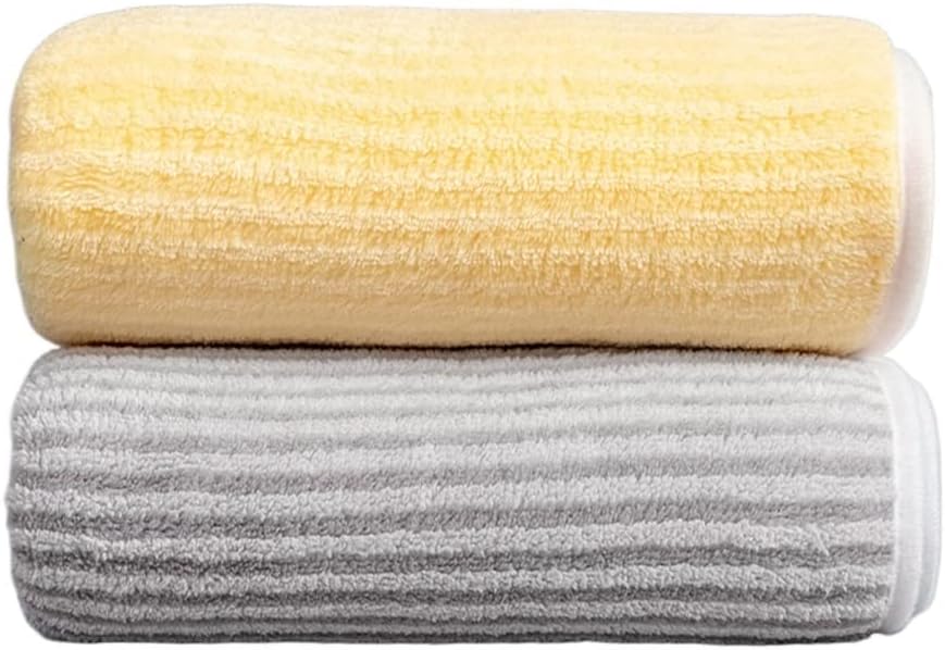Towels 2 Pack wash a face Bath Household Suction Water Quickly Dry not Easy to Drop Hair Female Dry Hair Scarf