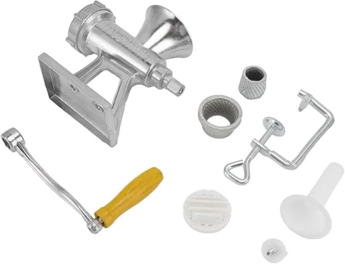 Miniatura 9 de Fdit Manual Meat Grinder, Small Meat Mincer with Handle Poultry Mincing Chopper Tools for Restaurants Butcher Shops