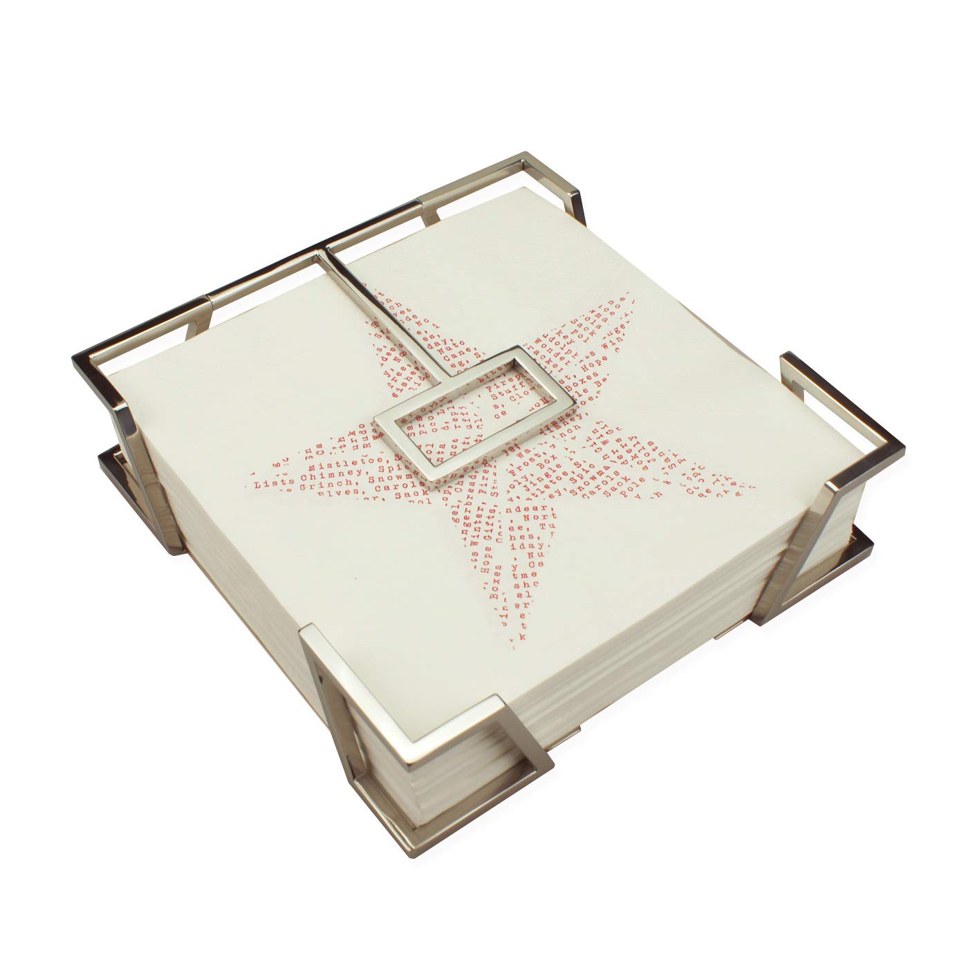 Moderne Kunst Abendessen Serviettenhalter mr116 Edelstahl Spiegelpolitur Patent Angemeldet Mittagessen Serviettenständer Serviettenspender Servietten Papier Tissueservietten Halter Geschenk