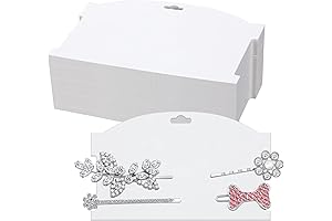 Geyee 50 Pieces Hair Clip Display Cards: An Unbeatable Hair Bow Organizer