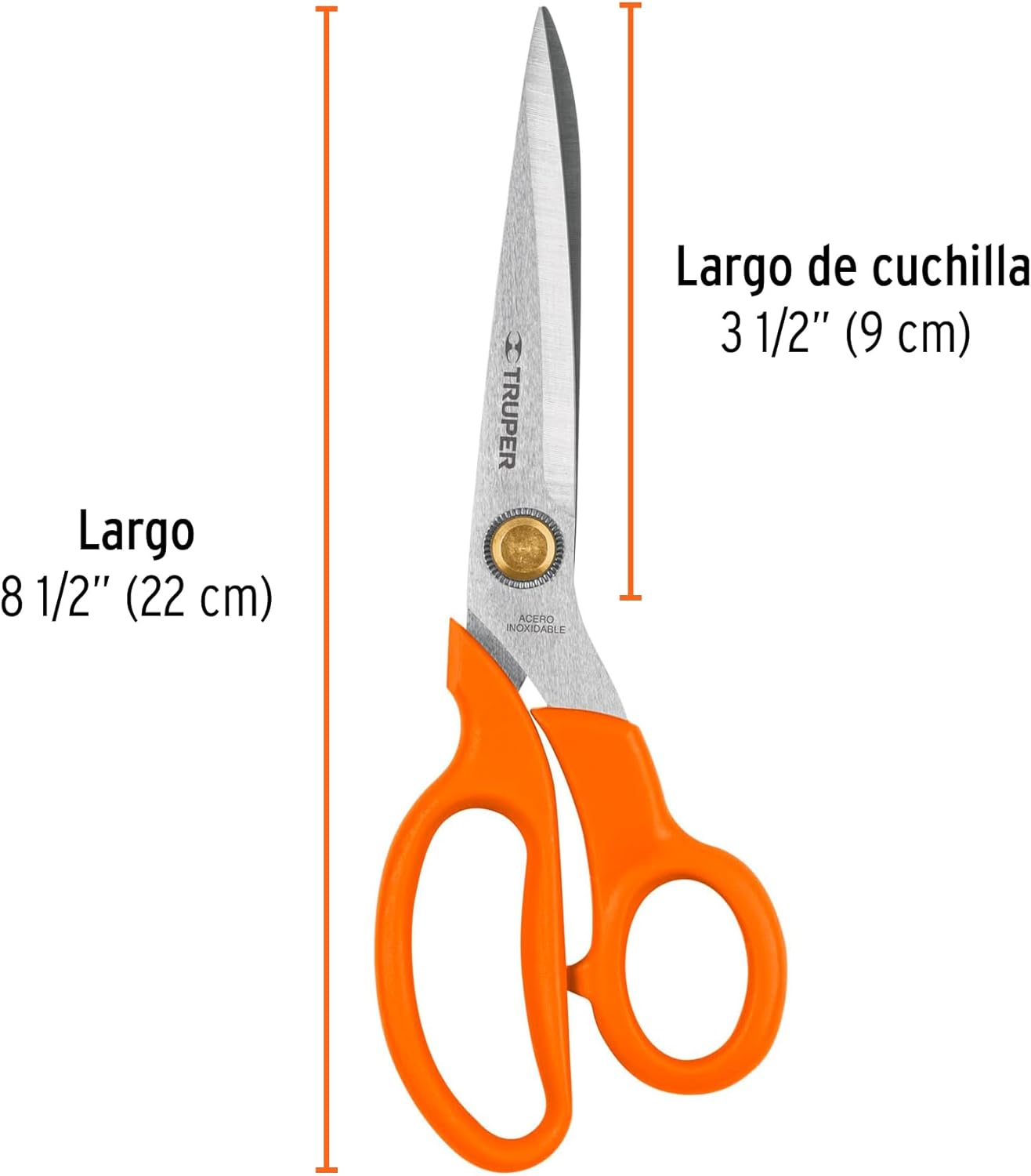 Sewing scissors 8-1/2 ', stainless steel