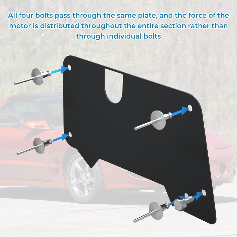 AUTOVIC Window Motor Support Plates for Chevrolet Camaro Pontiac Firebird F-Body 1993-2002 Fix Window Sag