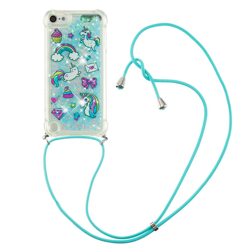 VQWQ Collier Coque Compatible With IPod Touch 7 2019 Étui Cordon