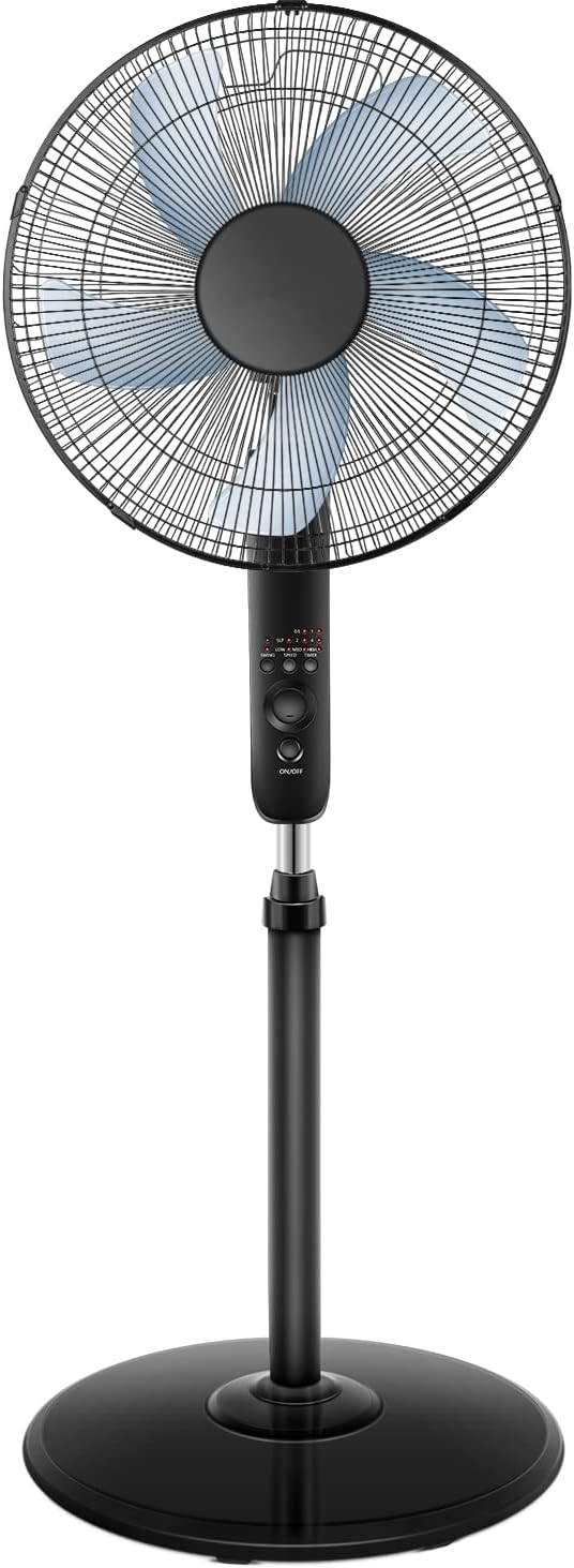 Adjustable Oscillating Pedestal Stand Fan with Nepal | Ubuy