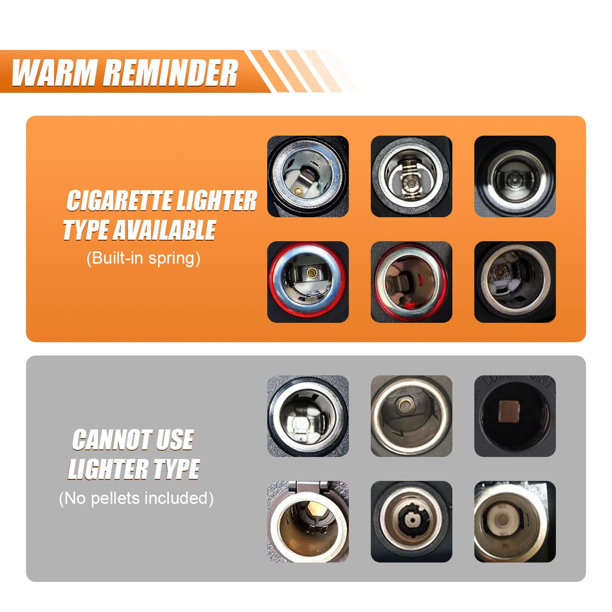 car cigarette lighter types 7 in 1 Splitter, 3 Socket Charger Adapter, Type-C QC3.0 PD 30W Charging, Dual USB Charging Ports, Independent Switches, LED Dual QC 3.0 Type-C USB Car Charger Dual