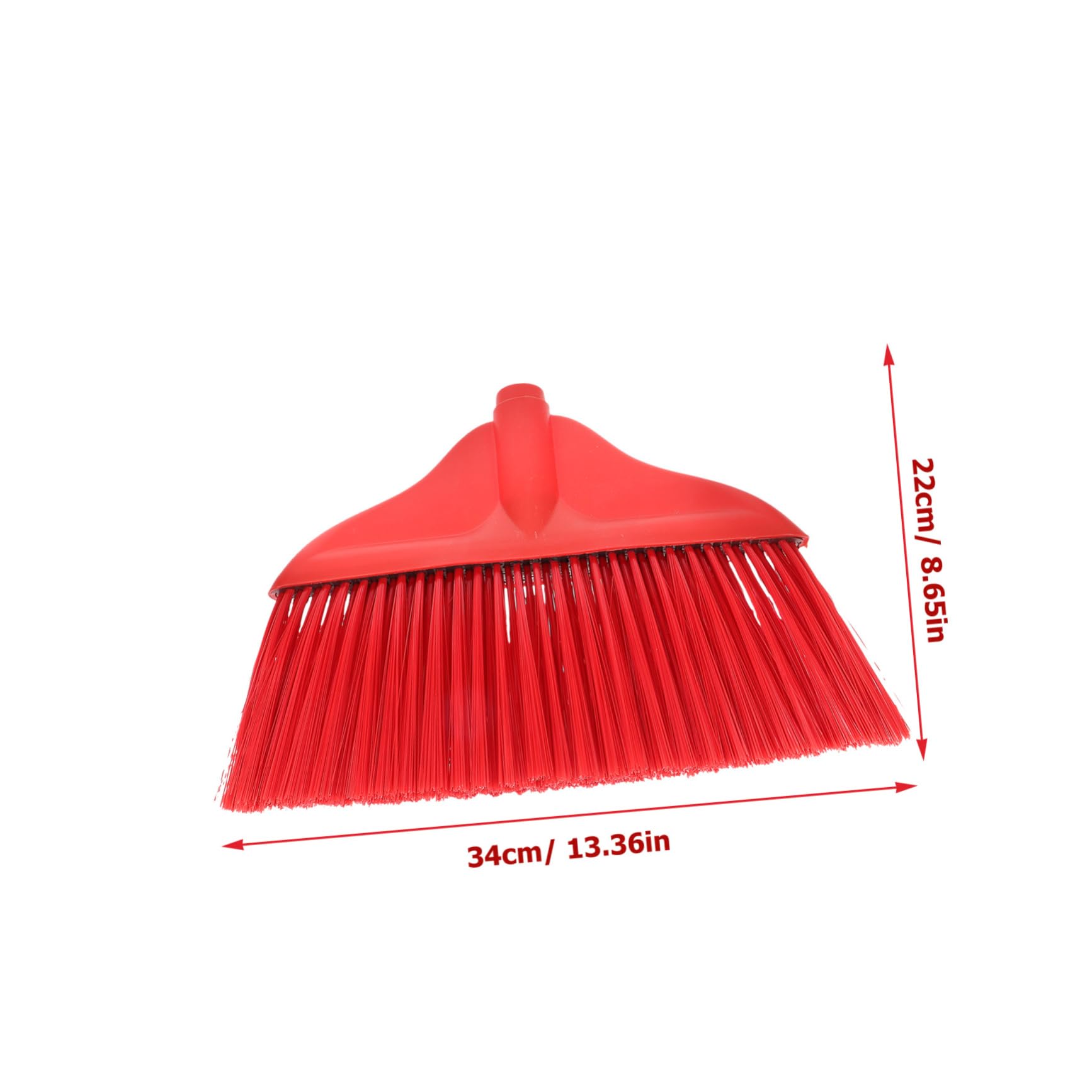 HAWILLOSCH Hand Cleaning Broom Replacement Plastic Sweeper Head for Floor Cleaning