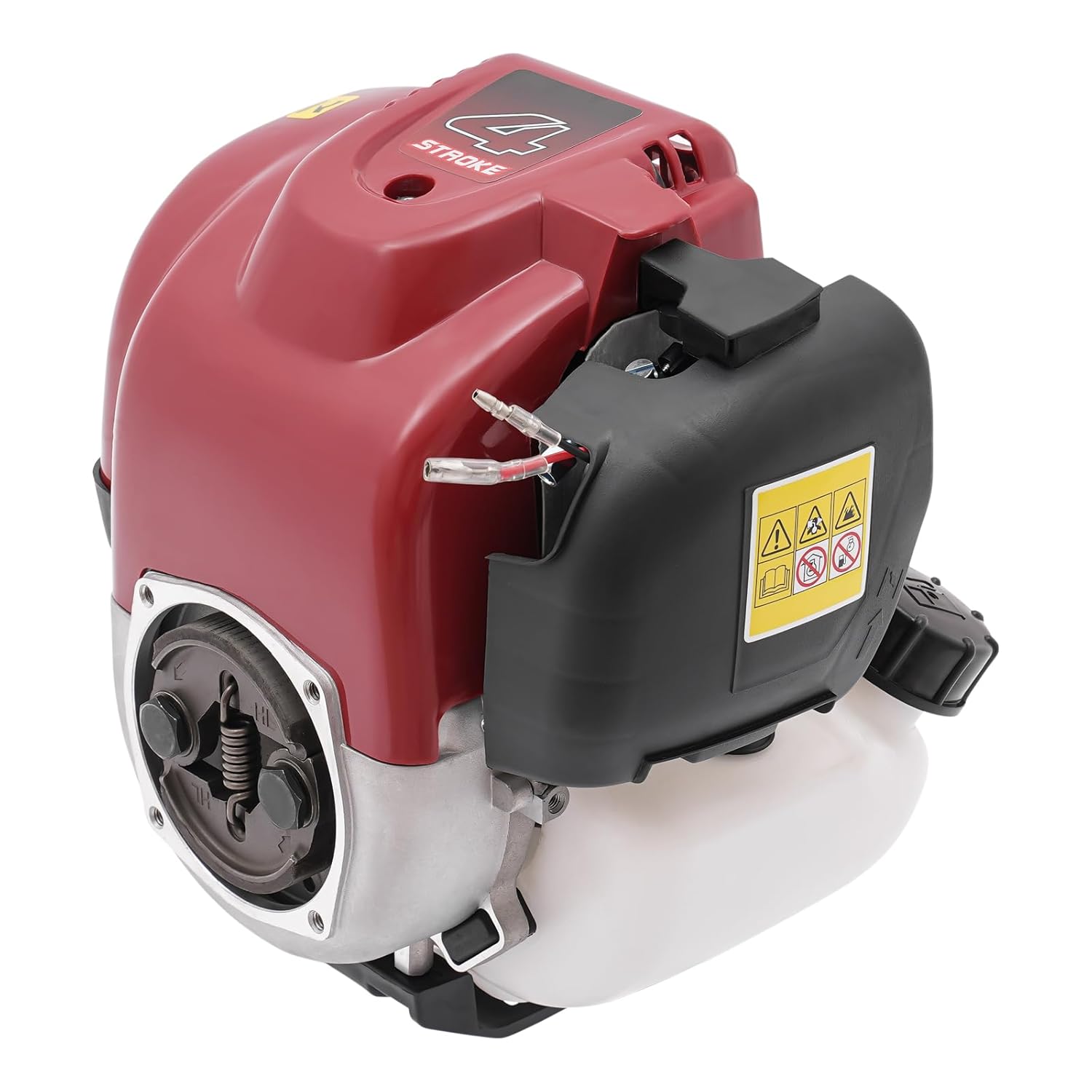 Engine, 4-Stroke 1KW 37.7CC Pull Start Gasoline Engine, Single Cylinder 4-Stroke Engine for Garden Machinery, Ground Drilling and Trenching Machines, Lawnmowers, Small Power Machines,etc